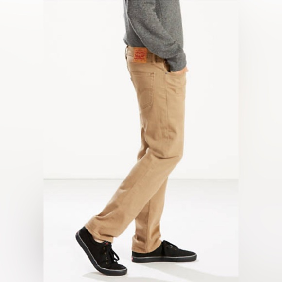 Levi’s 511 slim khaki jeans, boys size 16 regular, 28W, 28L - Picture 3 of 9